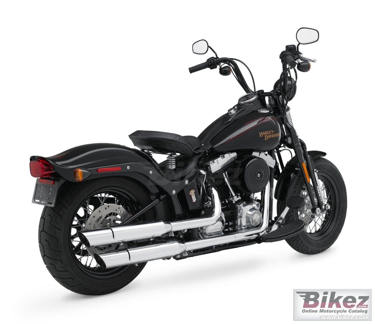 HarleyDavidson FLSTSB Softail Cross Bones poster